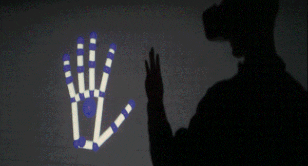 Leap Motion's Orion hand tracking demo
