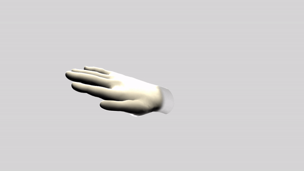 Hand twist gesture interaction by Ultraleap