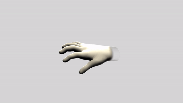 Pinch with arm movement gesture interaction by Ultraleap