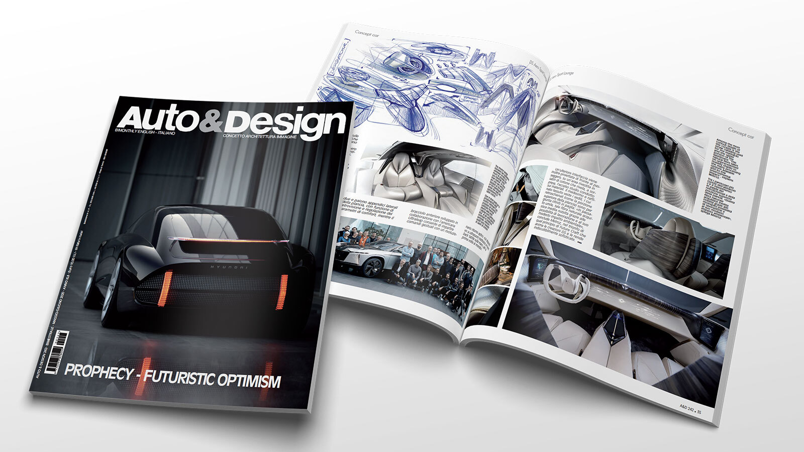 Auto Design Gesture control by Ultraleap inside luxGroupe PSA DS Automobile concept car with Ultraleap case study