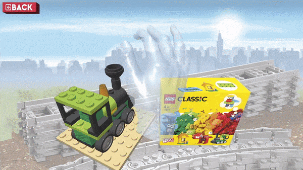 Lego Interactive Billboard with Ultraleap haptics technology