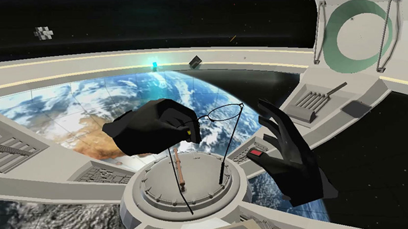 Moving VR objects in space