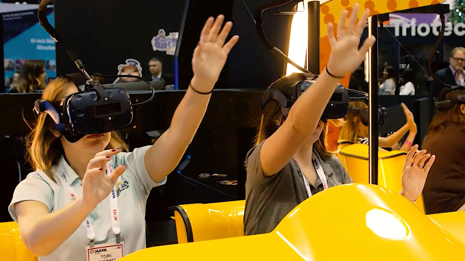 Triotech's Storm VR at IAAPA