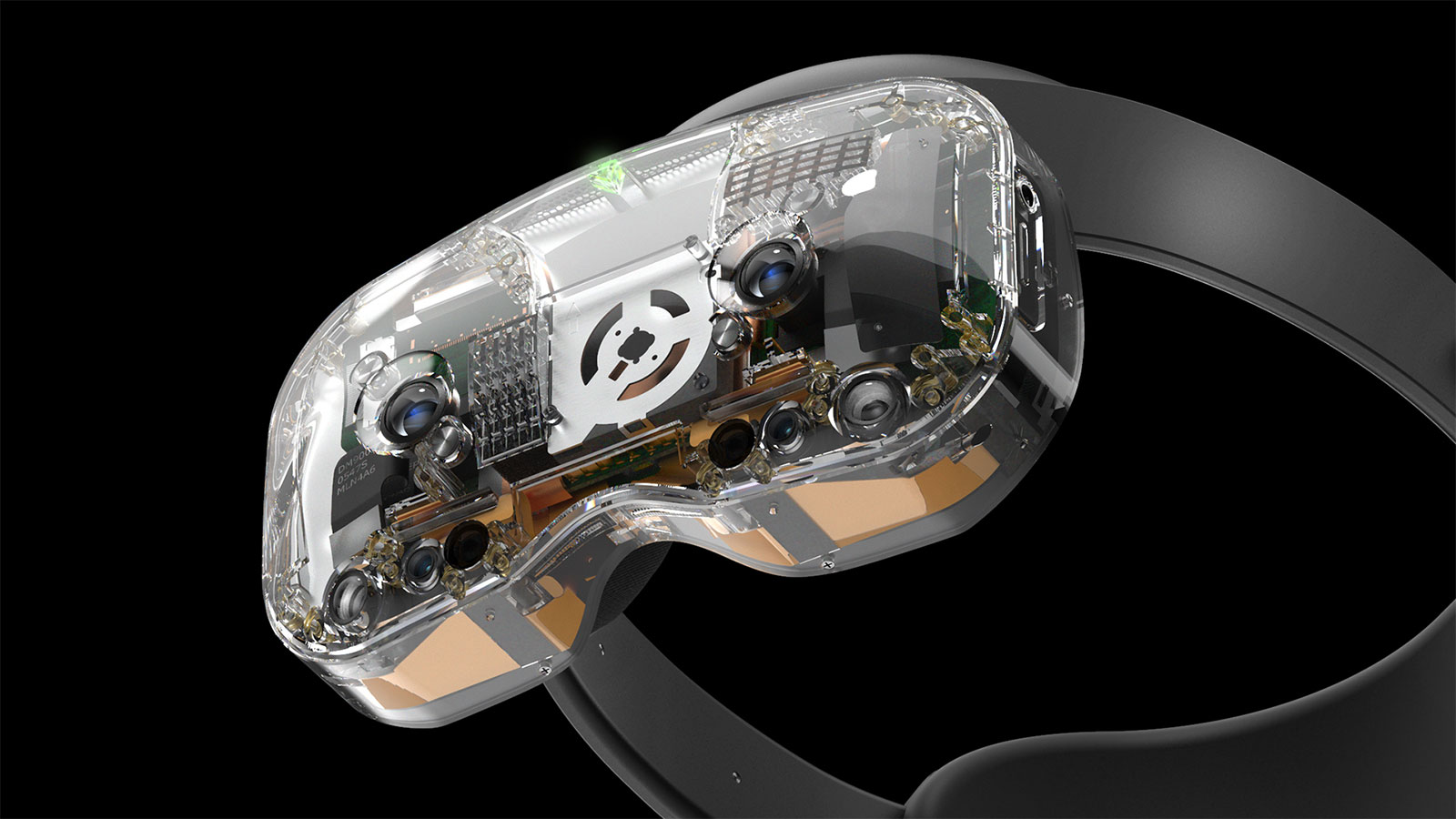 Lynx R1 headset with Ultraleap hand tracking