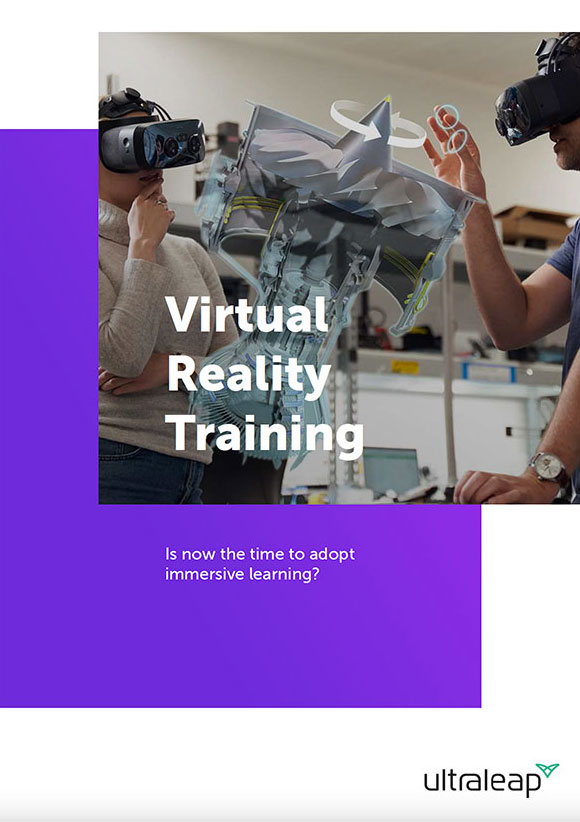 VR Training ebook front cover